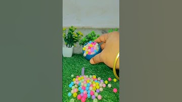 Satisfying Reverse Breads ASMR || Colouring Ball Reverse Video #asmr #satisfying #reverse