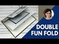 How To Make A Dreamy Double Fun Fold Card to Impress Your Guy