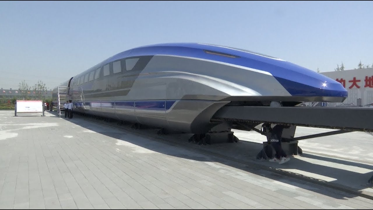 El impresionante tren de China capaz de alcanzar los 600 km/h por levitación magnética