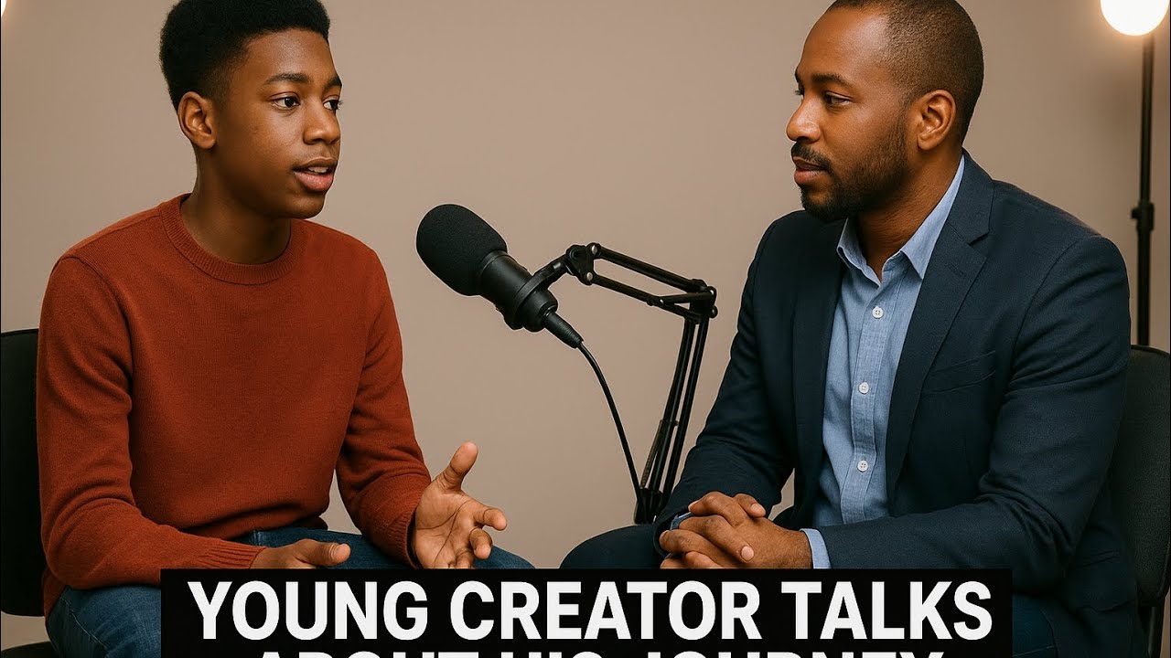 Young creator shares  His inspiring journey at just 15