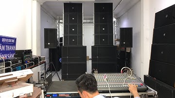 Dàn Nhạc Sống - Dàn Loa Hội Trường Array Neo 40 - 175 Triệu