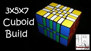 3x5x7 Cuboid Painted and Stickered