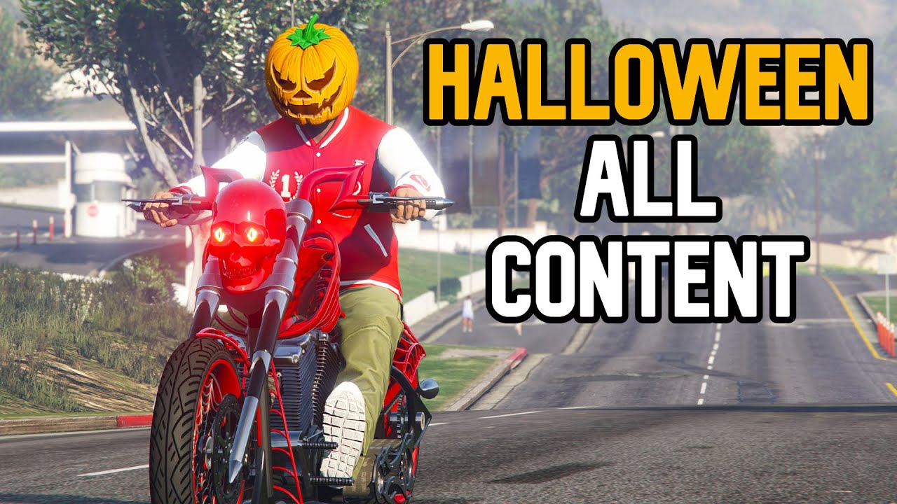 Gta 5 All Halloween Content 2022 Halloween Face Paints Masks More 