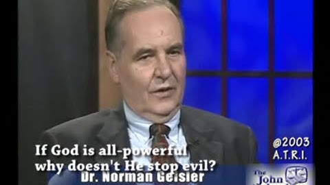 If God is all powerful, why doesn