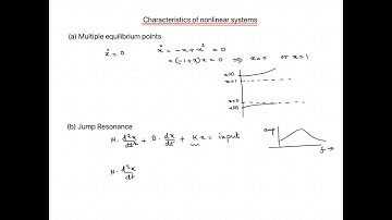 Introduction To Nonlinear Systems