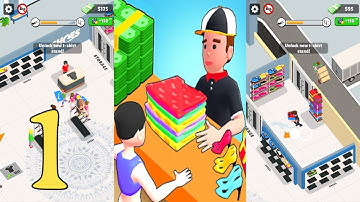 Shopping Outlet - Tycoon Games Gameplay Mobile Game Walkthrough All Levels Android Ios #1