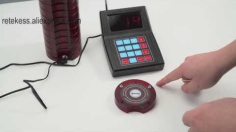 RETEKESS SU-668 RESTAURANT PAGER