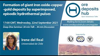 Download Lagu ODH 97: Formation of giant IOCG deposits by superimposed hydrothermal pulses – Irene del Real MP3 Download Lagu ODH 97: Formation of giant IOCG deposits by superimposed hydrothermal pulses – Irene del Real MP3