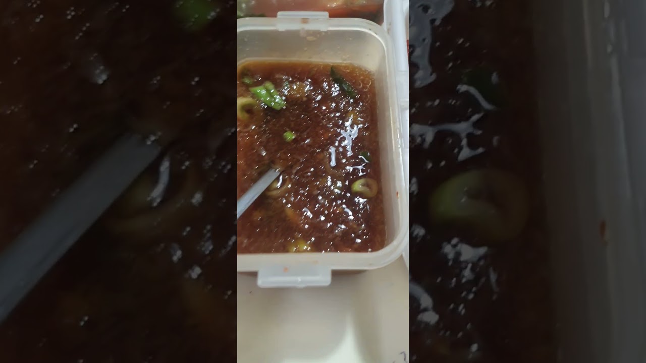 모밀국수와 쯔유소스