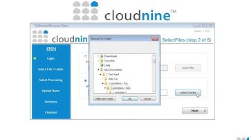 Introduction Demonstration of Simplified eDiscovery Automation from CloudNine
