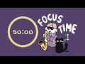 Pomodoro Timer 4x50min | Let's get focused! 🔥🎷 Jazz Caffe