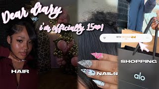 MY 15TH BIRTHDAY PREP ☆ ♡ | Hair, Nails, Shopping, Party, Friends |