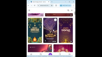 Canva Tutorial - Make Animated Diwali Post in 1 Minute #canva #shorts