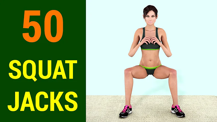 50 Squat Jacks Challenge [Tone Your Legs And Butt]