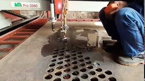 Cắt bản mã bằng CNC Oxy/Gas