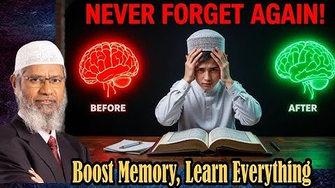 3 Brain Exercise To Boost your Memory | Memorise the Qur