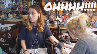 Girlfriend gets first tattoo !!!