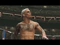 EA SPORTS UFC 5 Charles Oliveira tried to execute opponent.