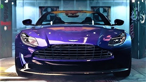 NFS Unbound - Aston Martin DB11 Volante 2019 | Engine And Customization Showcase