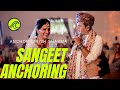 Best sangeet anchor girish sharma anchoring bollywood sangeet at taj goa