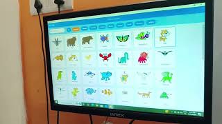 "Coding made fun with Scratch!" In Coding class