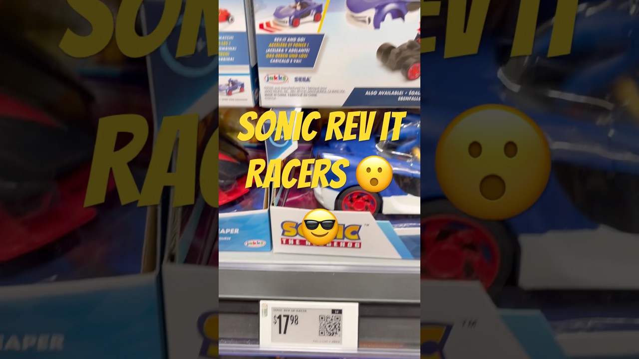 New Sonic Rev It Racers 👍❤️ Pretty cool 
