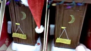Outhouse Santa
