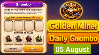 Golden Miner Daily Gnombo Today 05 August  screenshot 5