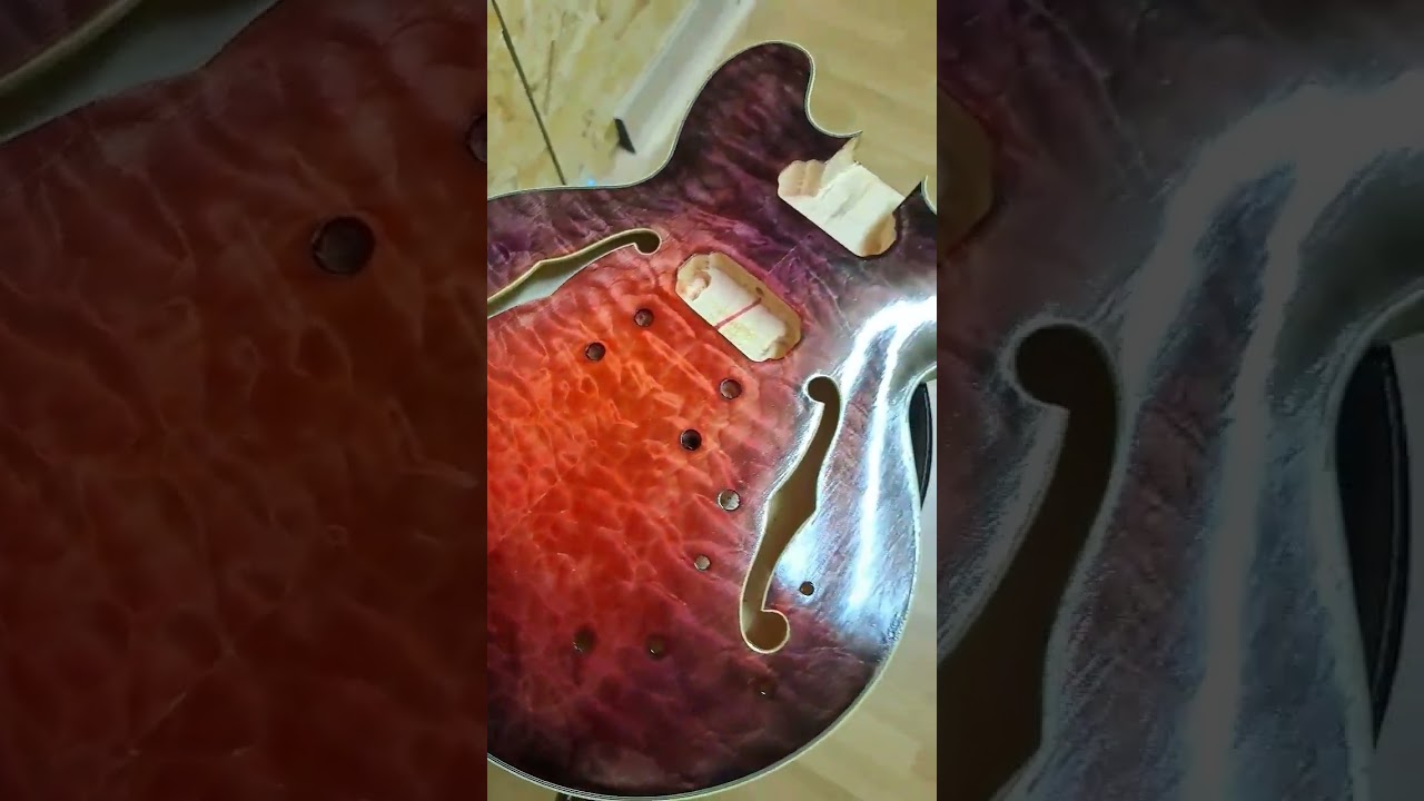 Watch ES-335 Guitar Kit Build - Layer 17 of the Tru-Oil Finish #shorts #short #guitar #335 #guitarkit on YouTube Watch ES-335 Guitar Kit Build - Layer 17 of the Tru-Oil Finish #shorts #short #guitar #335 #guitarkit on YouTube