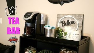 How I Styled My Tea Bar | 2018