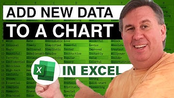 Excel - Add New Data to an Existing Chart - Episode 349
