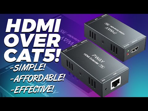 HDMI Over Ethernet Extender (Tech Review)