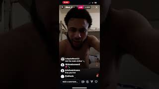 Blo on instagram live from prison