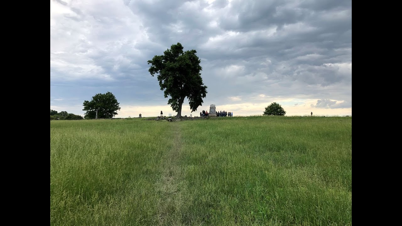 Walking Pickett's Charge YouTube