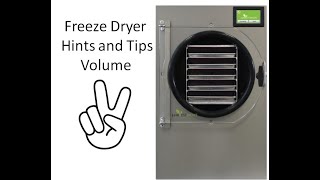 Hints and Tips Harvest Right Freeze Drier Part 2