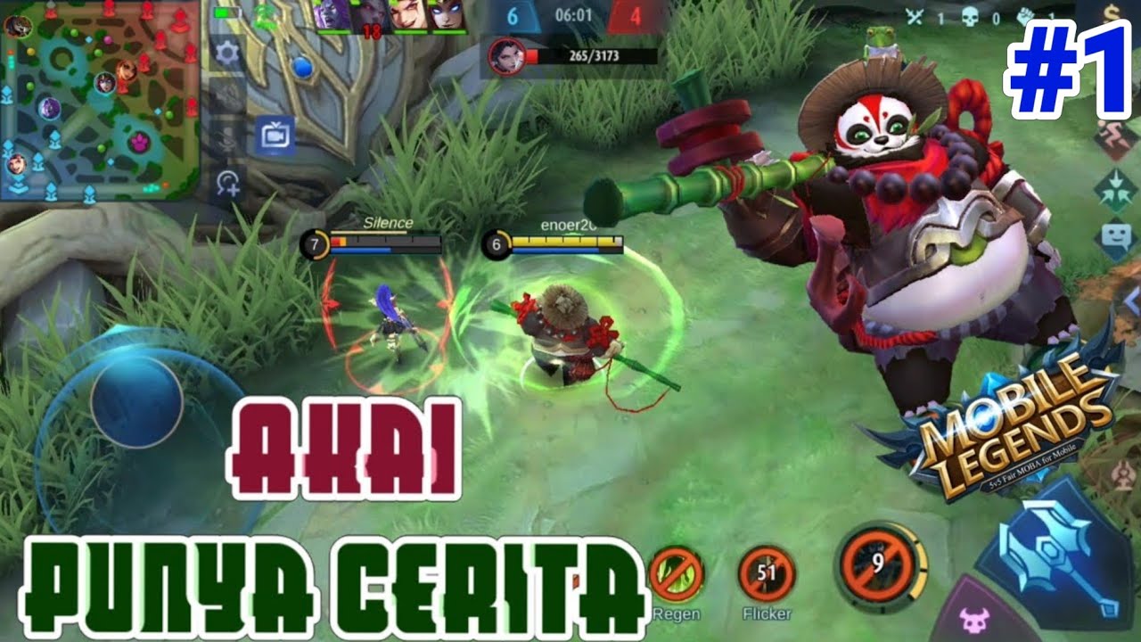 Akai punya cerita, Mobile Legends, 1 YouTube