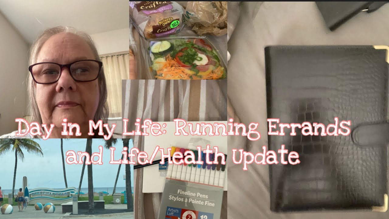 Saturday In My Life/Errands and A Small Life/Health Update