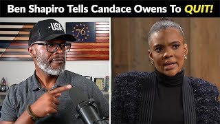 Candace Owens RESPONDS To Ben Shapiro After He Tells Her To QUIT!