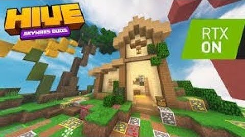 Hive Skywars but with hsd shader and Autoclick