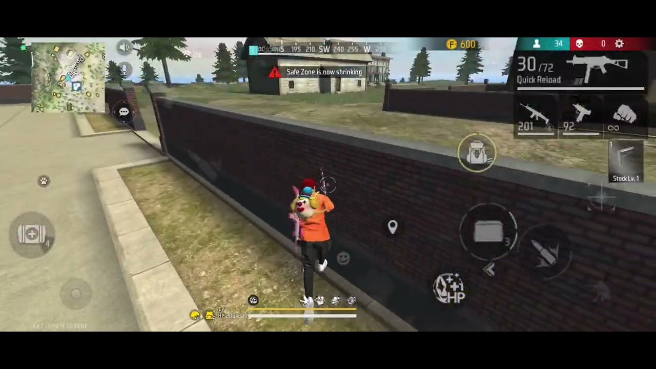 FREE FIRE BR - RANKD GAME PLAY - YouTube