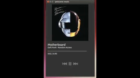 A Simple Music App for a Future Ubuntu Phone with Cover Art