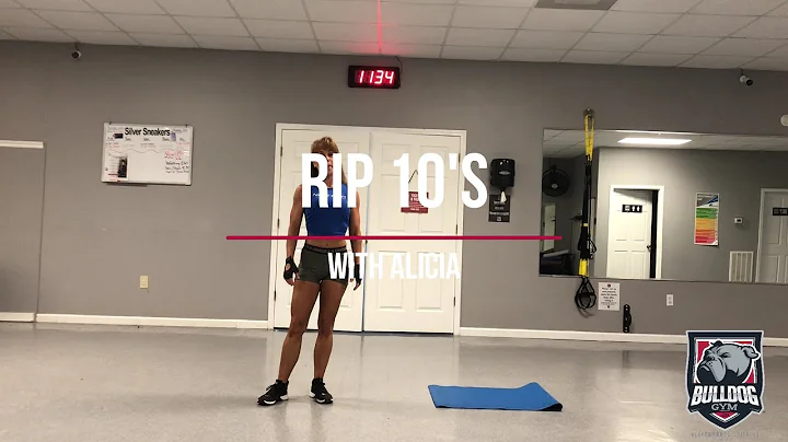 Rip 10's with Alicia!