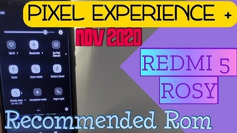 Pixel Experience Plus OFFICIAL Rom Install in Redmi 5 ROSY | ANDROID 10 BEAUTY! Rom for Daily Use