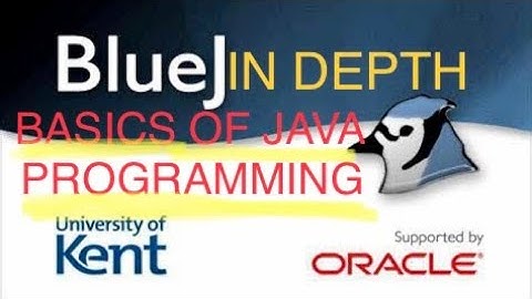 Basics of Java Programming#1 - Blue J