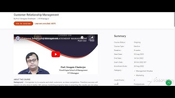 🔥💥WEEK 5💥🔥CUSTOMER RELATIONSHIP MANAGEMENT  ASSIGNMENT SOLUTION💥💥