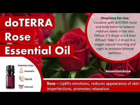 Appealing doTERRA Rose Essential Oil Uses