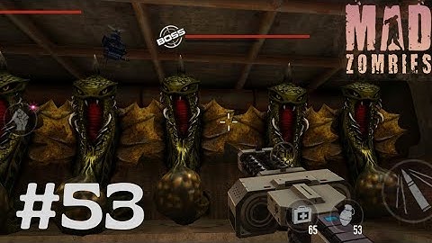 MAD ZOMBIES : Boss Fight || R.7 - Military Zone || Android Gameplay [Part-53]