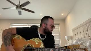 Video thumbnail of "A medio vivir Carin Leon cover Ricky Martin"