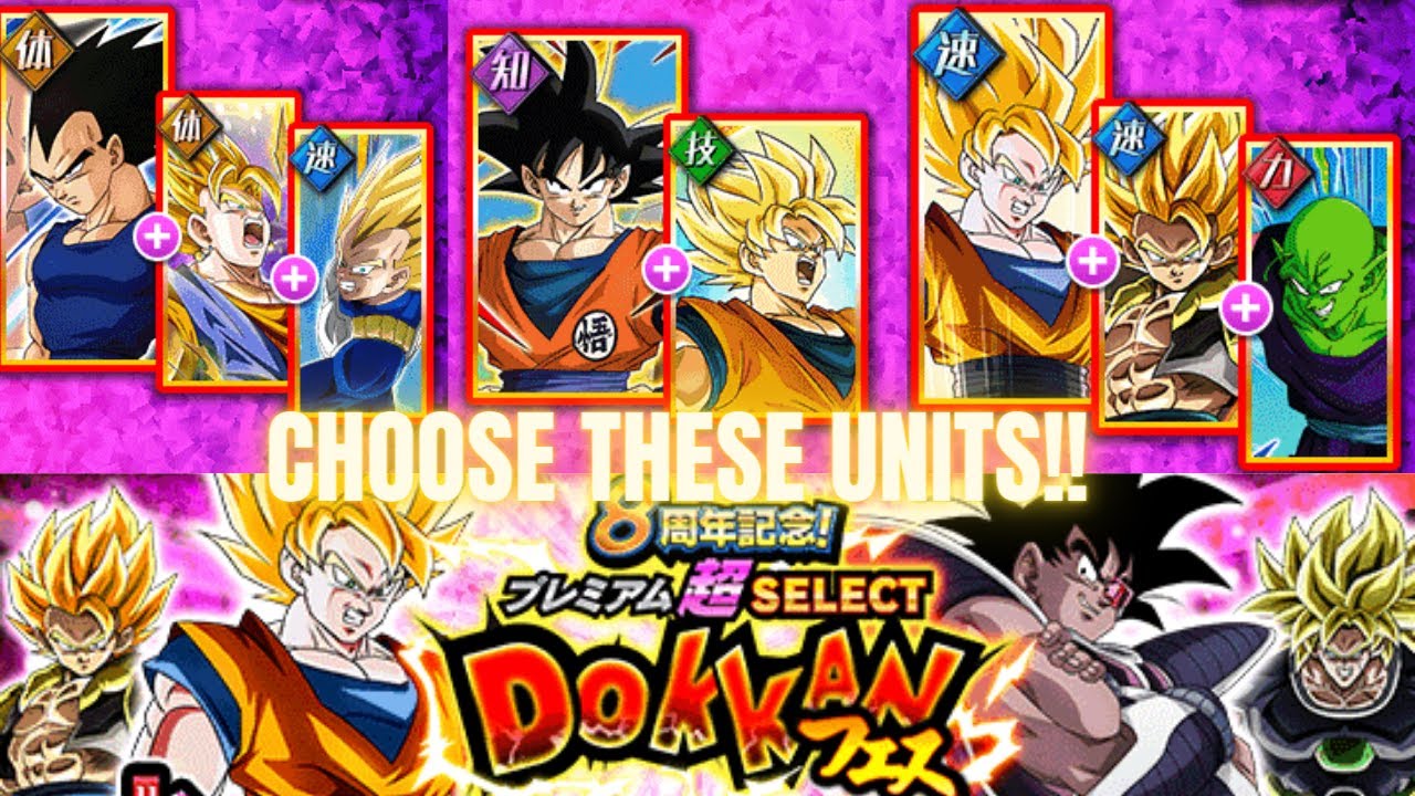 CHOOSE THESE UNITS! WHO TO PICK WITH THE 8TH ANNI RED AND PURPLE DRAGON