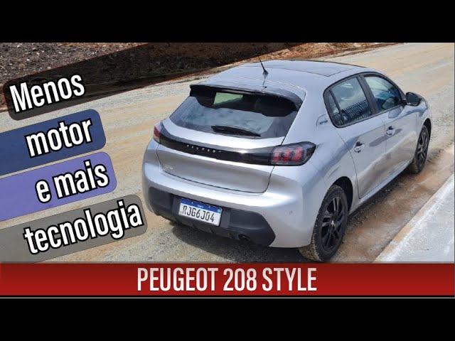 AVALIAÇÃO – Peugeot 208 Style abre mão de potência, mas se garante no  estilo 